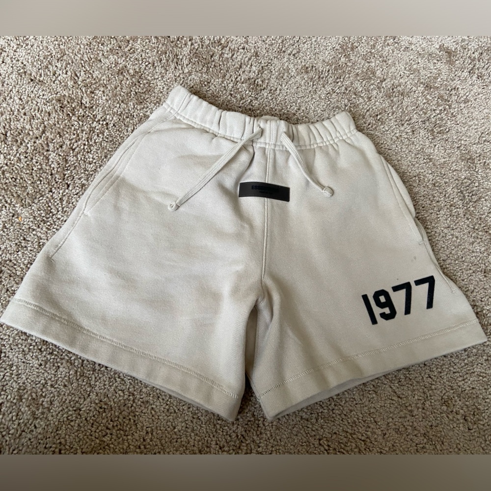 Fear Of God Essentials Kids Sweat Shorts Size 8 Comfy Statement Making